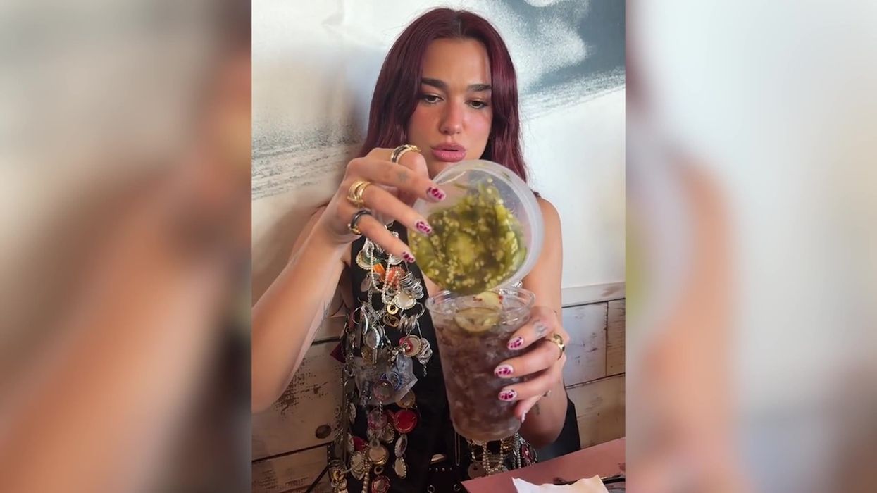 Dua Lipa's bizarre Diet Coke cocktail is dividing the internet