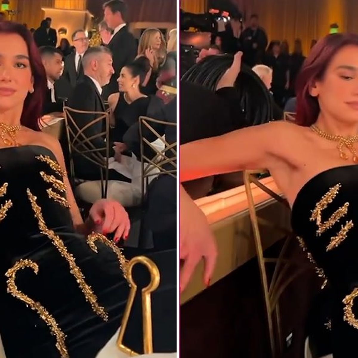 Dua Lipa shares how hard it was to sit down in Golden Globes dress | indy100 Dua Lipa shares how hard it was to sit down in Golden Globes dress | indy100