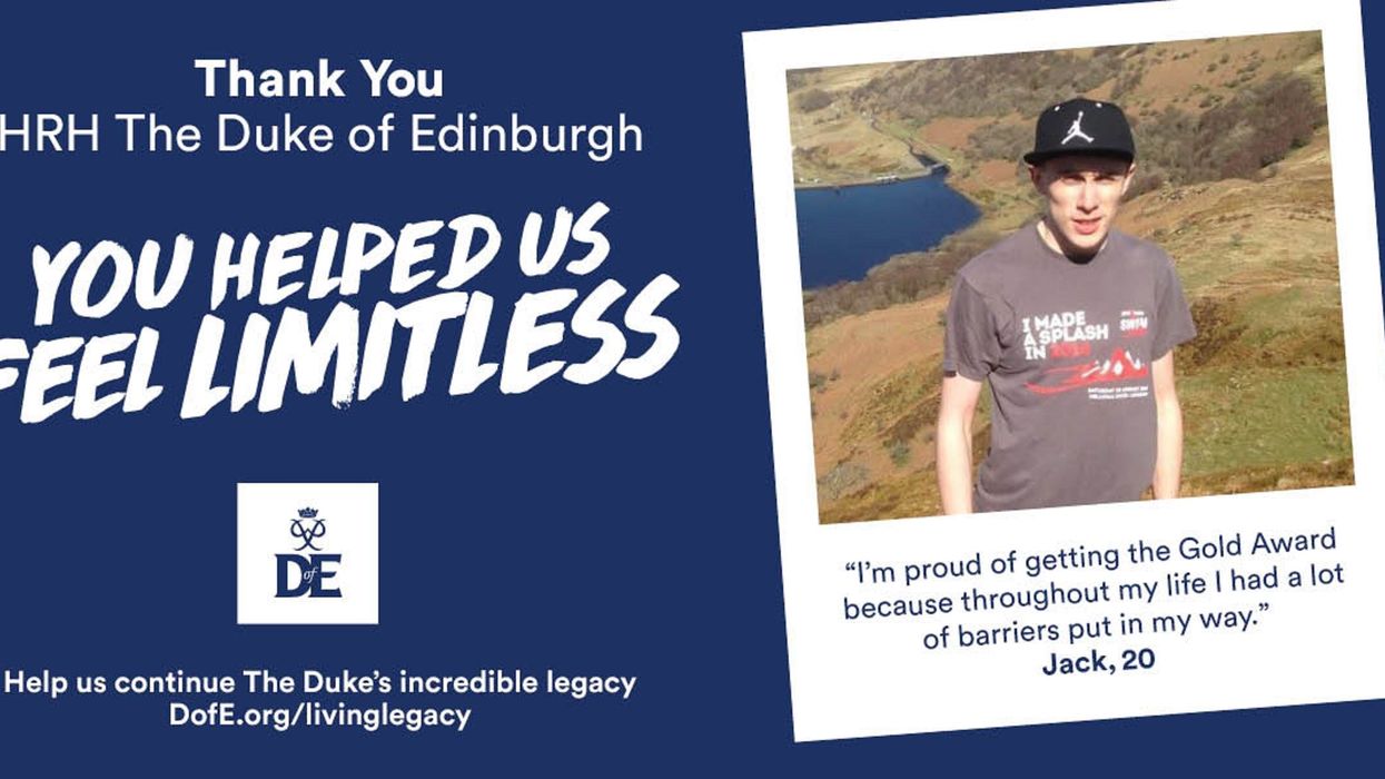 Duke of Edinburgh billboard