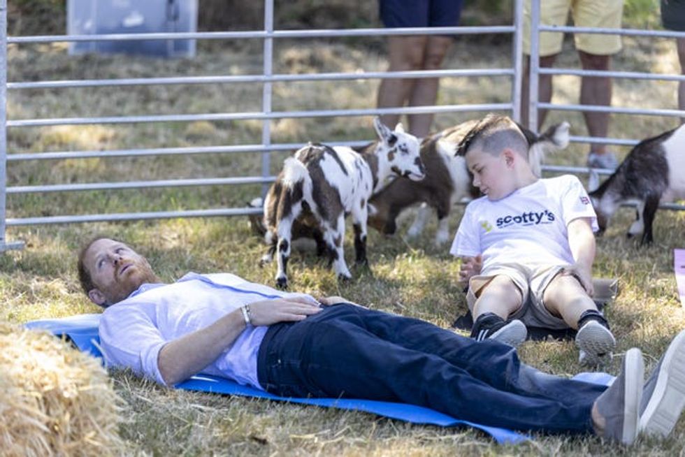Duke of Sussex attends Scotty\u2019s Summer Festival