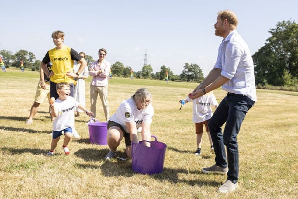 Duke of Sussex attends Scotty\u2019s Summer Festival