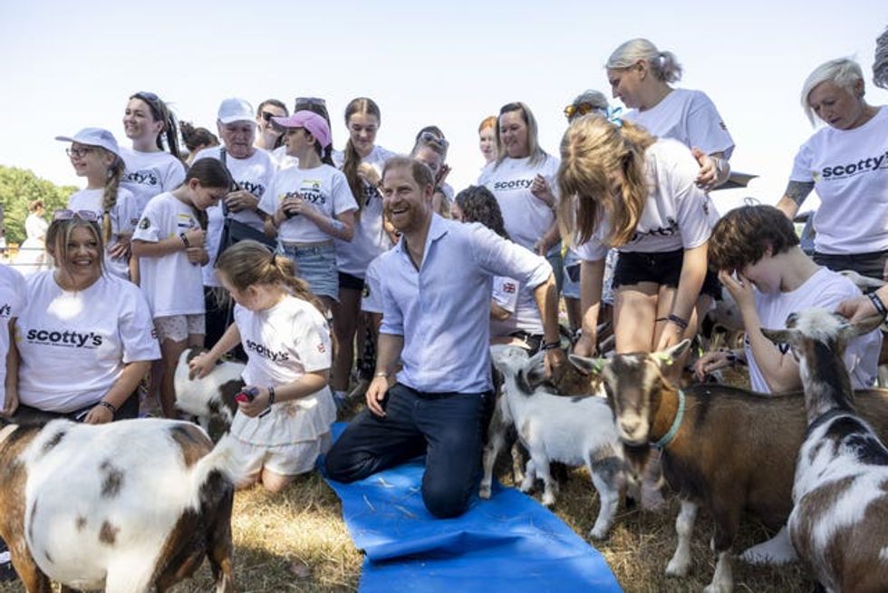 Duke of Sussex attends Scotty\u2019s Summer Festival