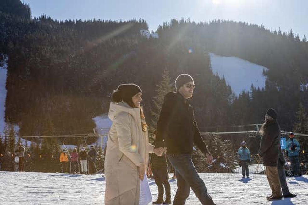 Duke of Sussex tries sit-skiing as he joins Invictus Games competitors in Canada