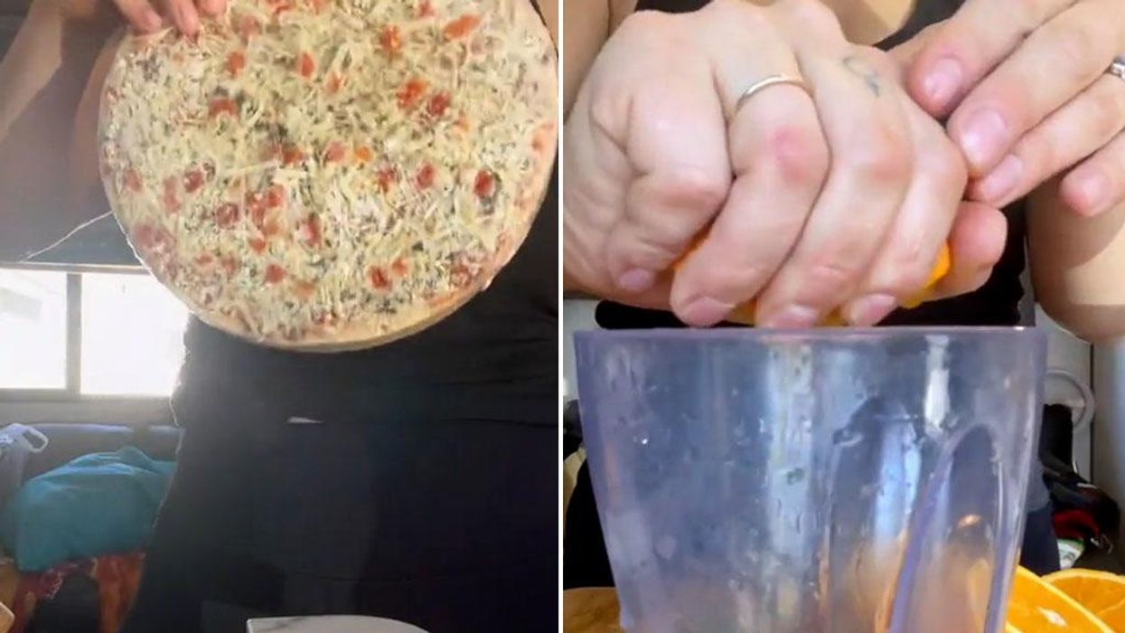 Woman say she eats healthier than she did before thanks to dumpster diving