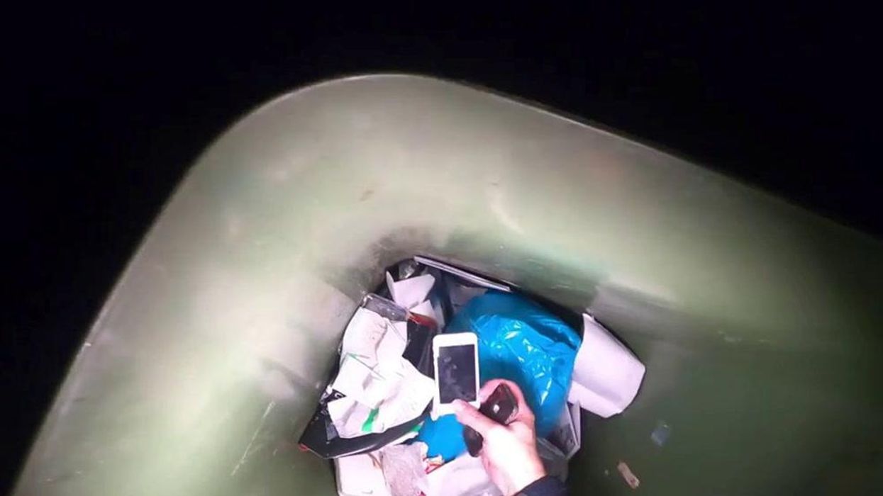 'Dumpster diver' secures over £100k of designer goods from a bin