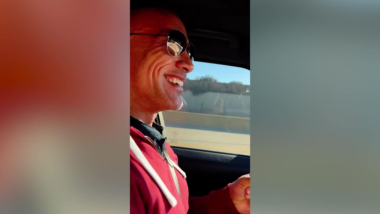 Dwayne Johnson surprises his mum with new home in adorable video