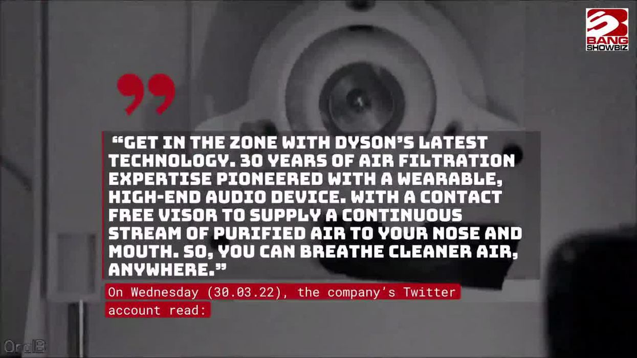 Dyson's 'bizarre' air purifying headphones have already become a meme