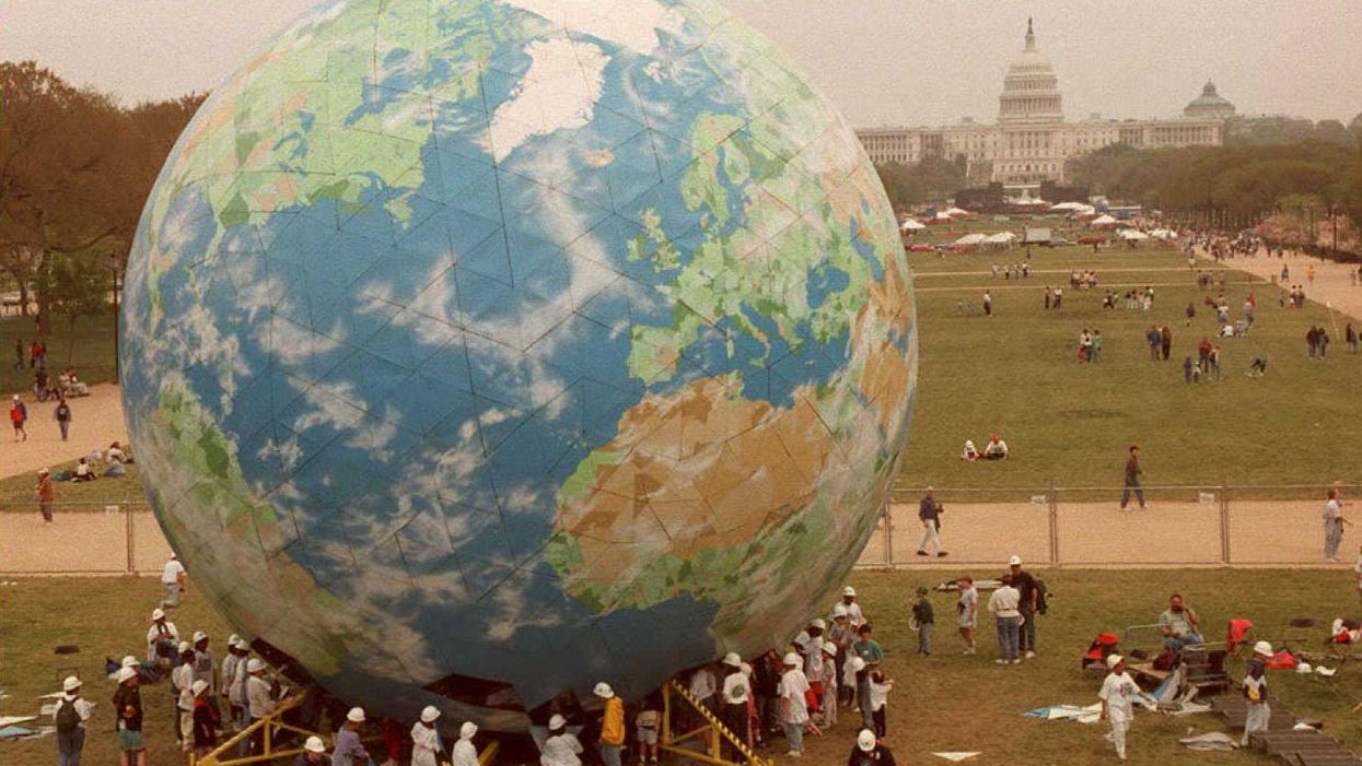 Earth Day was celebrated for the first time in 1970