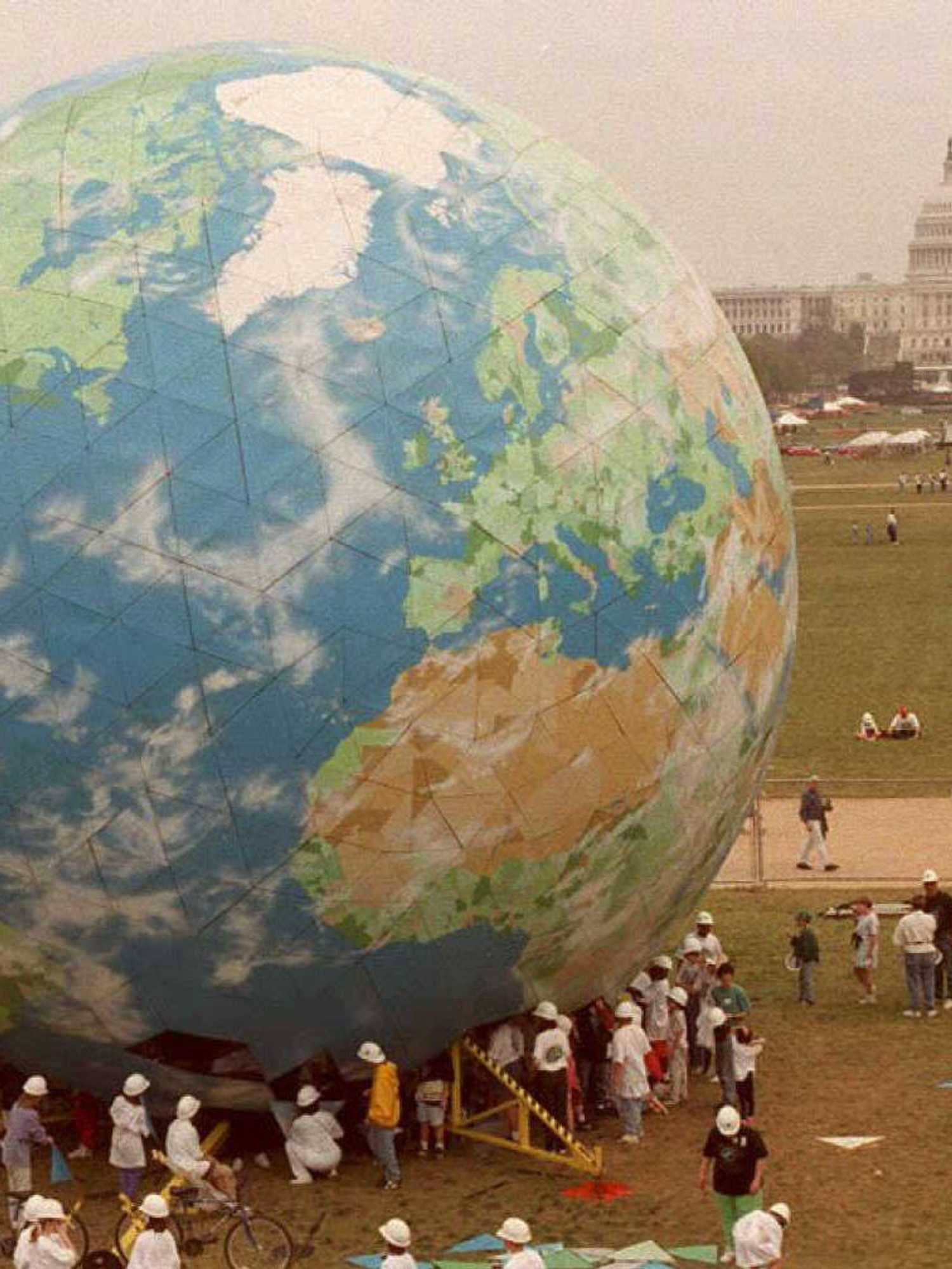 Earth Day was celebrated for the first time in 1970