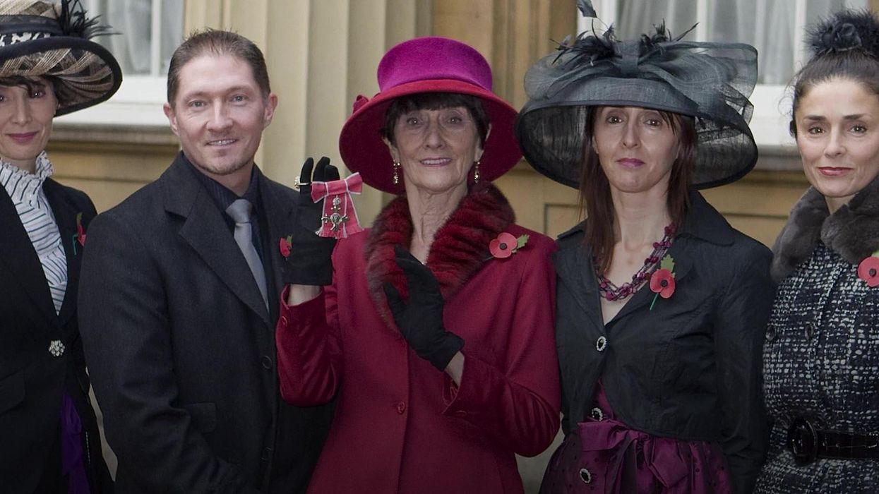 Everyone's sharing the same sweet video of June Brown meeting Lady Gaga