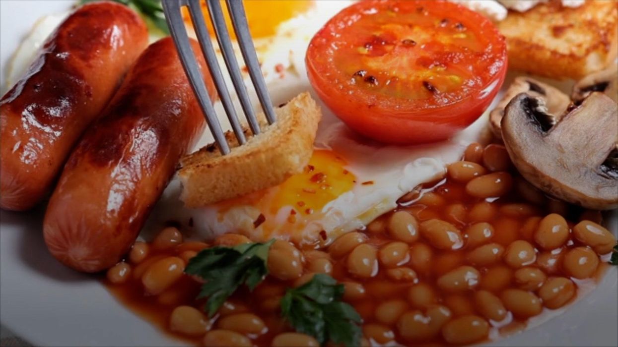 A Canadian's attempt at a Full English Breakfast might be the worst thing you see today