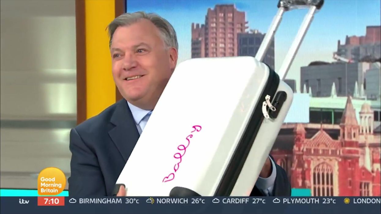 Ed Balls gifted Love Island merchandise after admitting he's a 'huge' fan