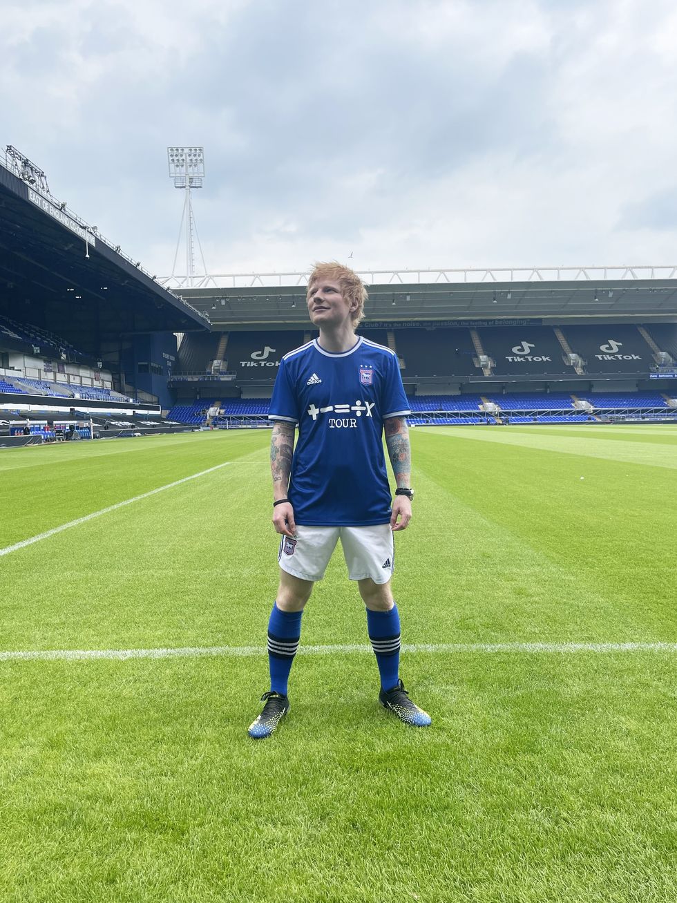Ed Sheeran continues sponsorship of Ipswich shirts for next season