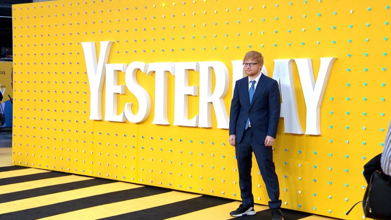 Ed Sheeran sent this very NSFW gift to Sam Smith's home