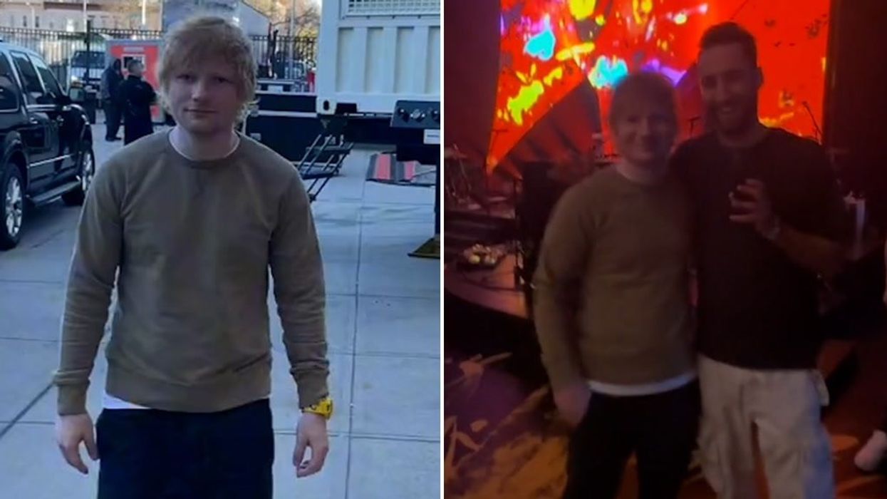 Ed Sheeran has hilarious answer to being asked what he 'does for a living' on street