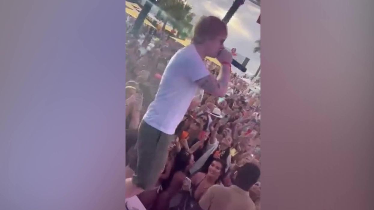 Ed Sheeran surprises Ibiza partygoers with Backstreet Boys cover