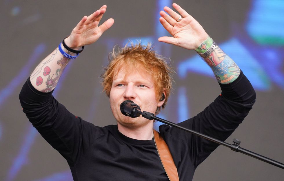 Ed Sheeran plays surprise set at BBC Radio 1’s Big Weekend