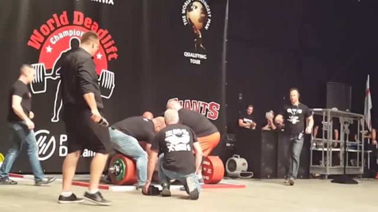 Experts discover secret muscles key to strength of world's strongest man