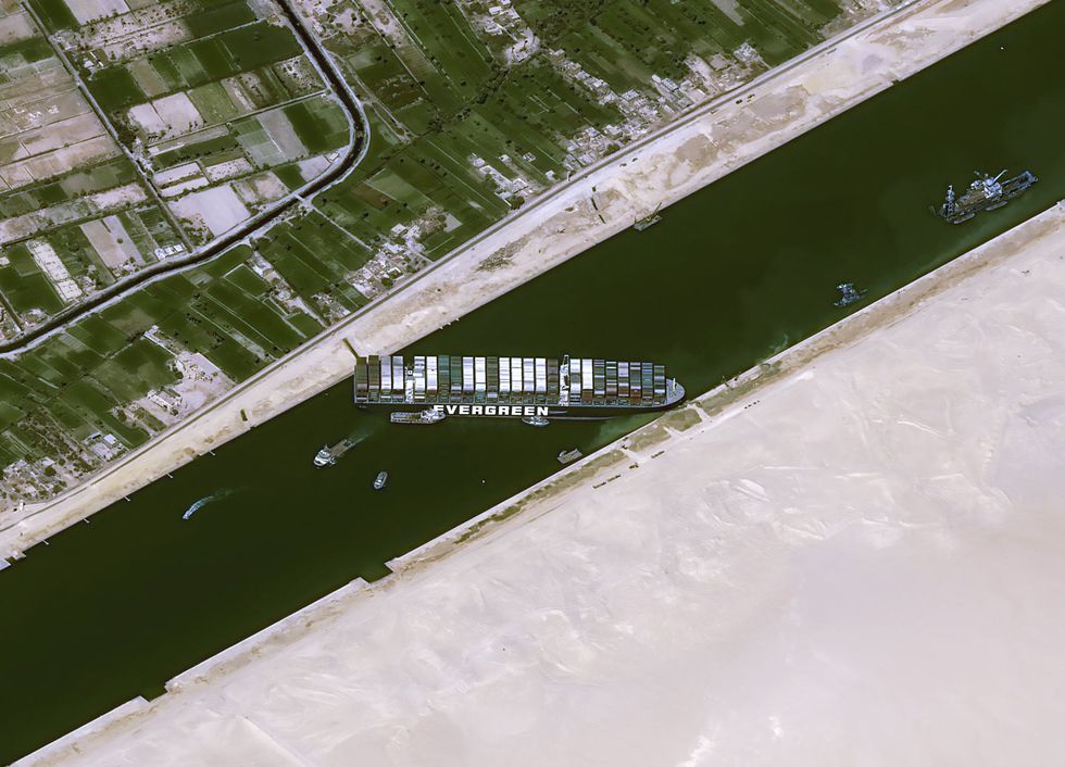 EGIPTO-TRANSPORTE-SUEZ-CANAL