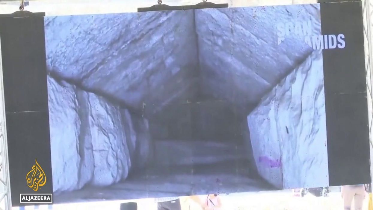 Mysterious structures unearthed by archaeologists beside the Great Pyramid of Giza