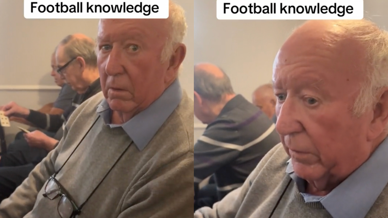 Elderly football fan goes viral after naming every English and Scottish team in less than 3 minutes
