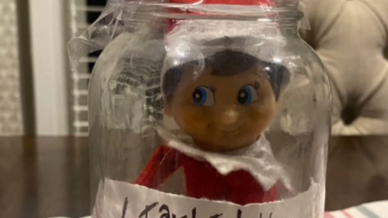 Woman issues warning after elf on the shelf nearly set her house on fire