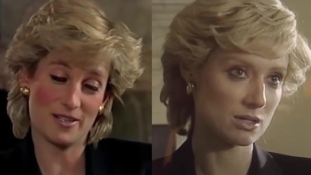 Elizabeth Debicki's 'uncanny' performance in The Crown placed side-by-side with Diana