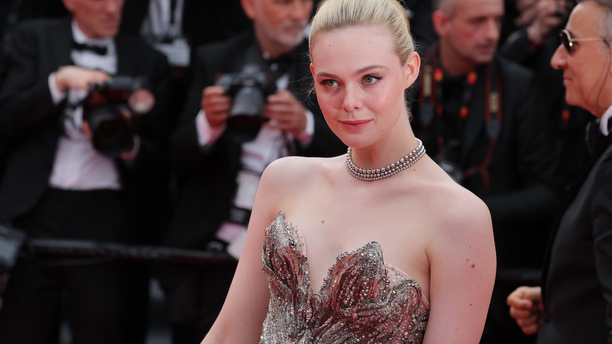 Elle Fanning at Cannes