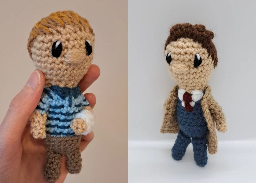 Woman bringing ‘joy to people’s lives’ with replicas in crochet form