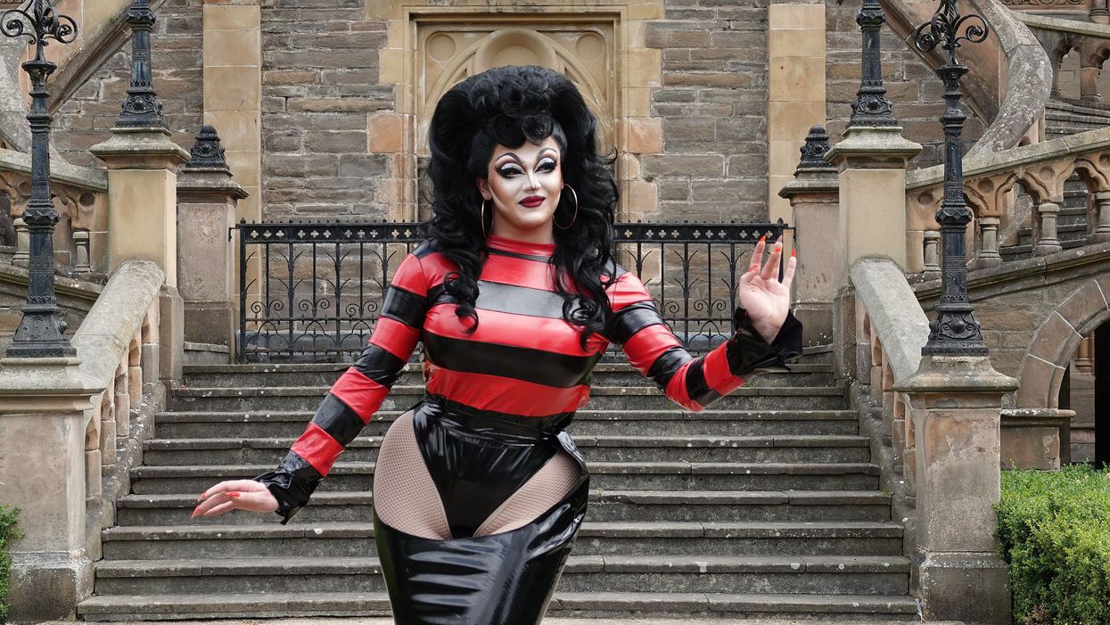 <p>Ellie Diamond in Beano-inspired costume</p>