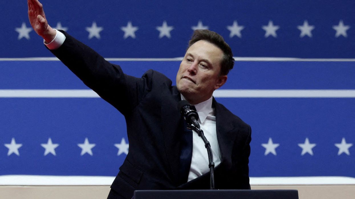 Elon Musk hits out at 'media propaganda' following 'Nazi salute' accusations