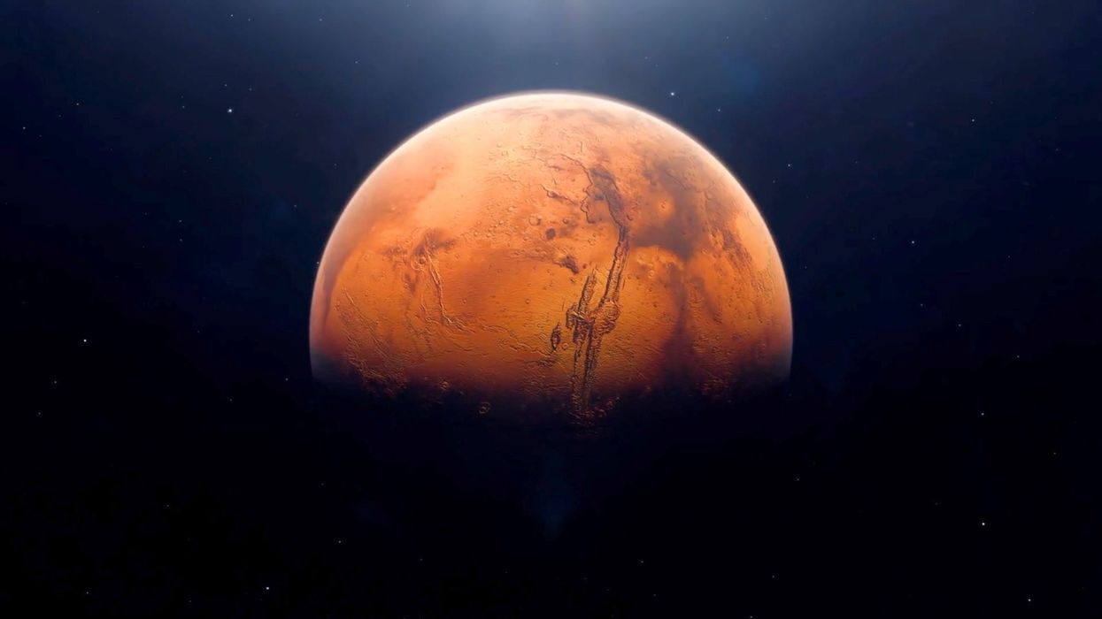 Perseverance rover captures stunning blue sunset on Mars | indy100