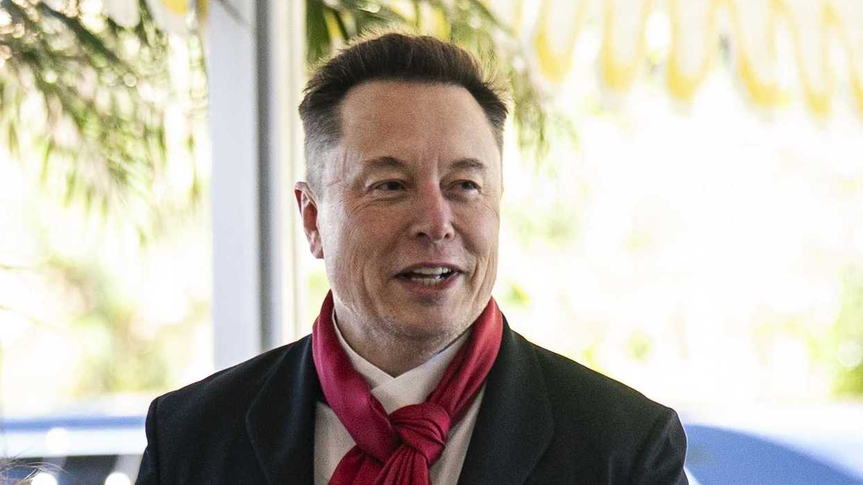 Elon Musk, CEO of Tesla and SpaceX, arrives at Mar-a-Lago on February 1, 2026 in Palm Beach, Florida