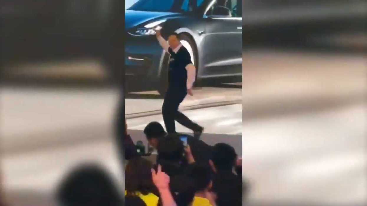 Musk dancing in resurfaced clip is cringing people out