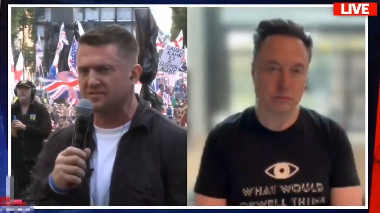 Elon Musk sparks outrage with 'fight back or die' speech at Tommy Robinson rally