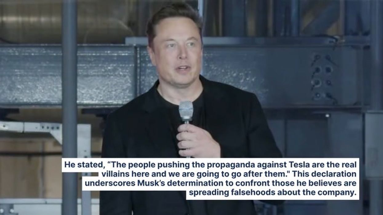'Free speech absolutist’ Elon Musk says Trump administration will ‘go after’ people ‘pushing lies’ about Tesla