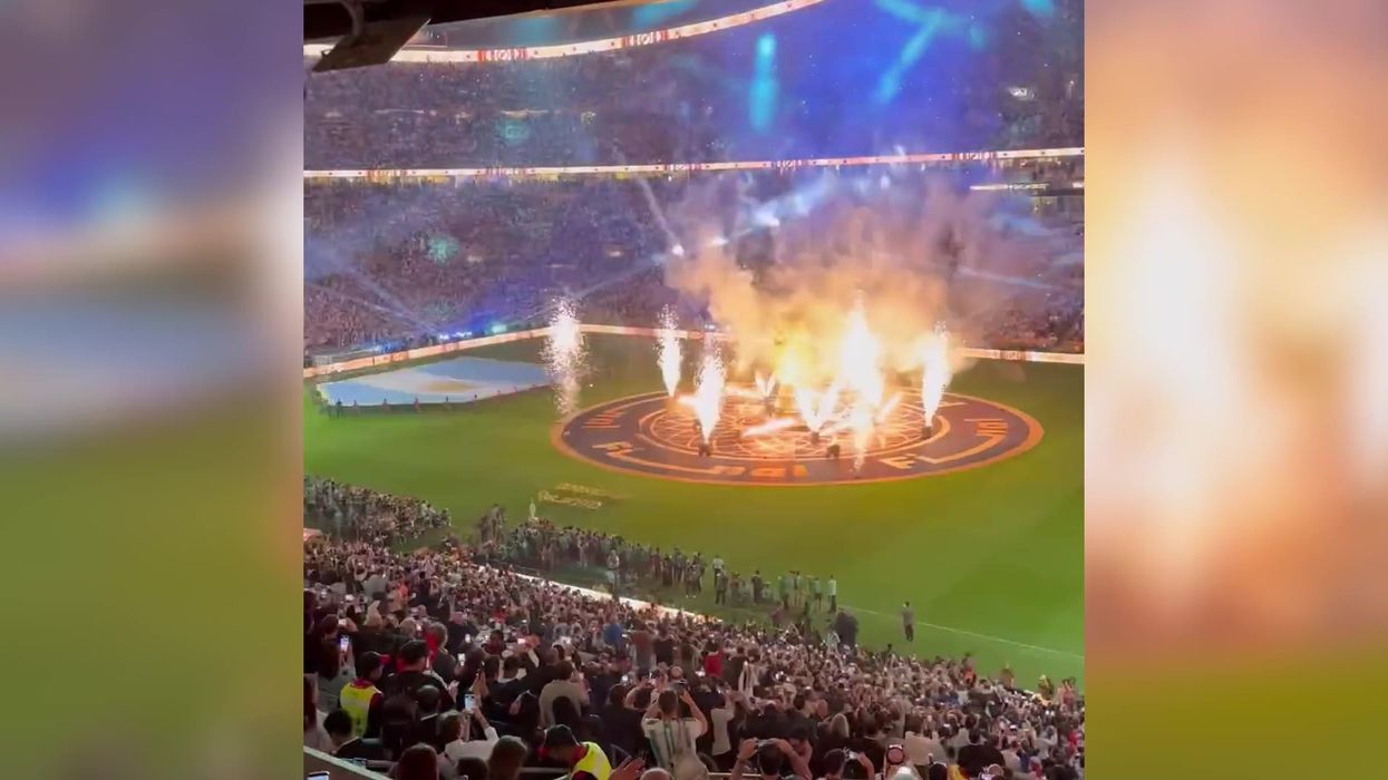 Elon Musk shared that he was at the World Cup final and everyone made the same point