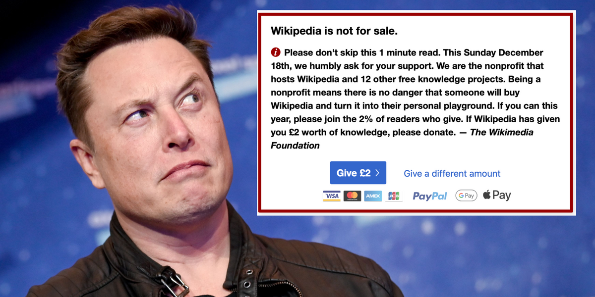 What Is The Elon Musk And Wikipedia Controversy All About?