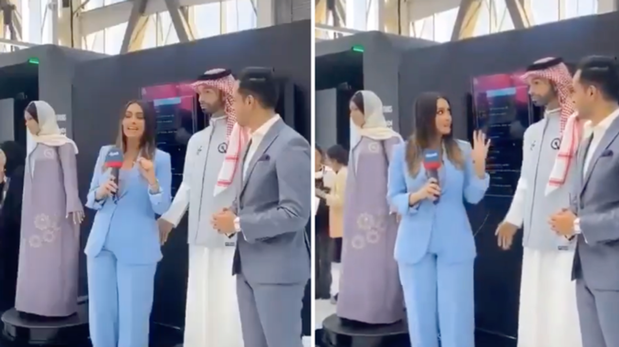 AI robot sexually harasses woman within seconds of being unveiled
