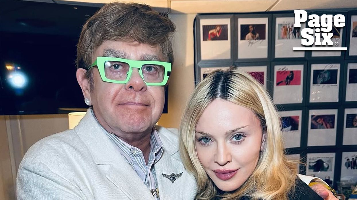 Madonna and Elton John finally end their decades-long feud during SNL confrontation