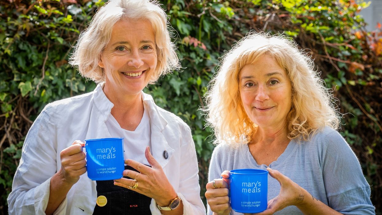 Emma Thompson and Sophie Thompson, who are backing Mary’s Meals (Chris Watt)