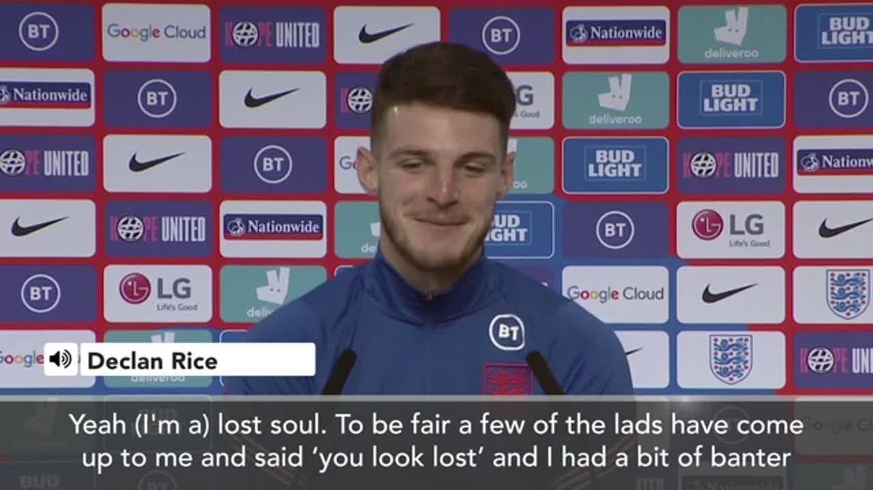 Declan Rice presented a Brit Award and everyone said the same thing