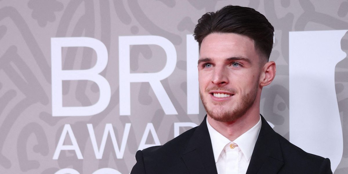Declan Rice presented a Brit Award and everyone said the same thing ...