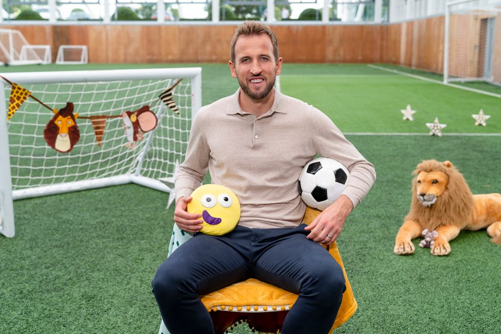 Harry Kane to read about finding your inner lion on CBeebies Bedtime Stories