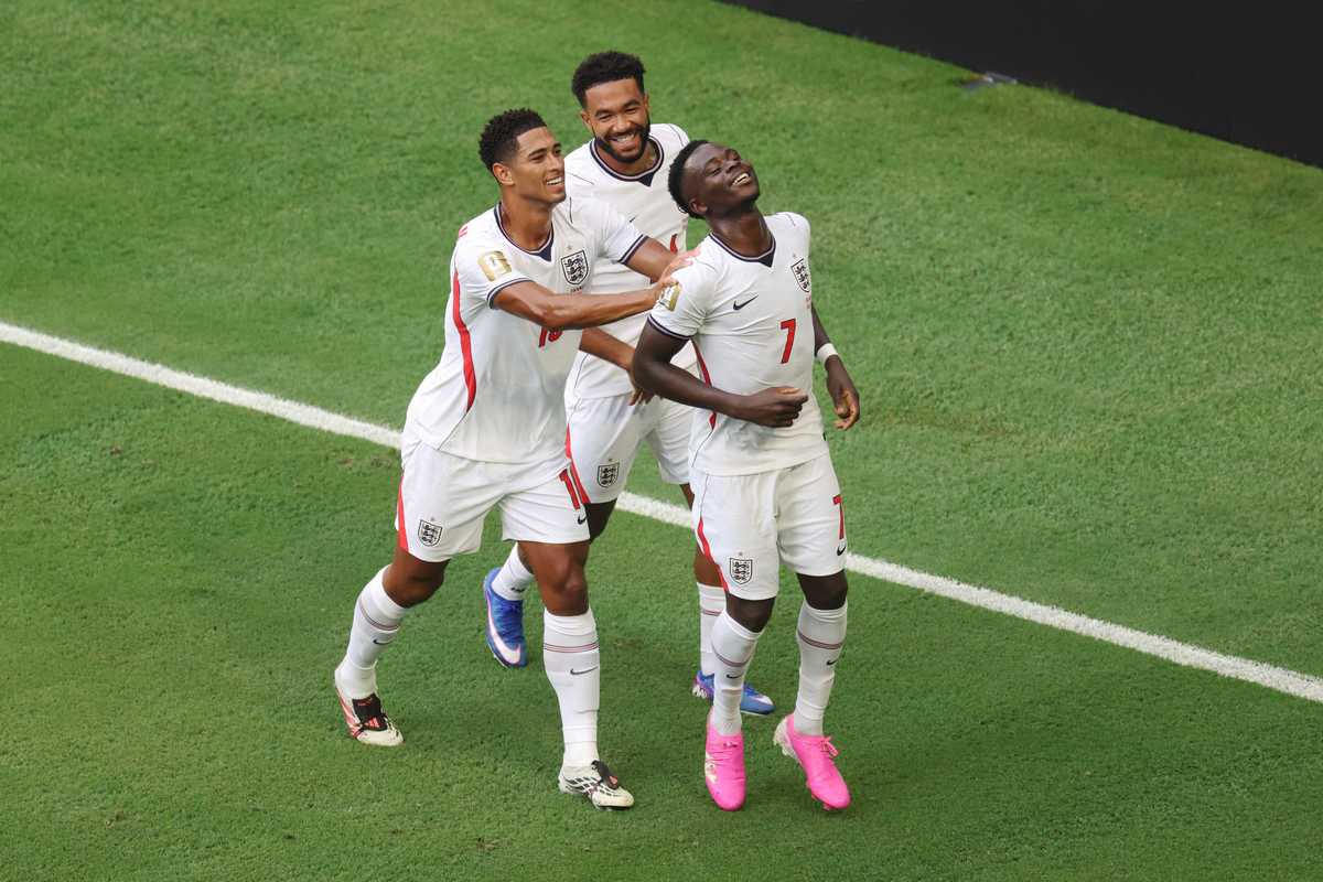 Truth behind Jude Bellingham and Bukayo Saka's 'sweet' penalty moment during England vs France