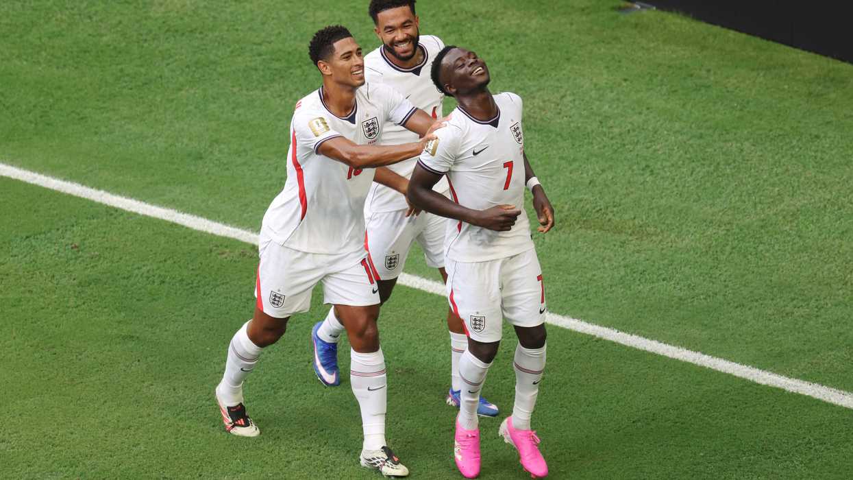 Truth behind Jude Bellingham and Bukayo Saka's 'sweet' penalty moment during England vs France