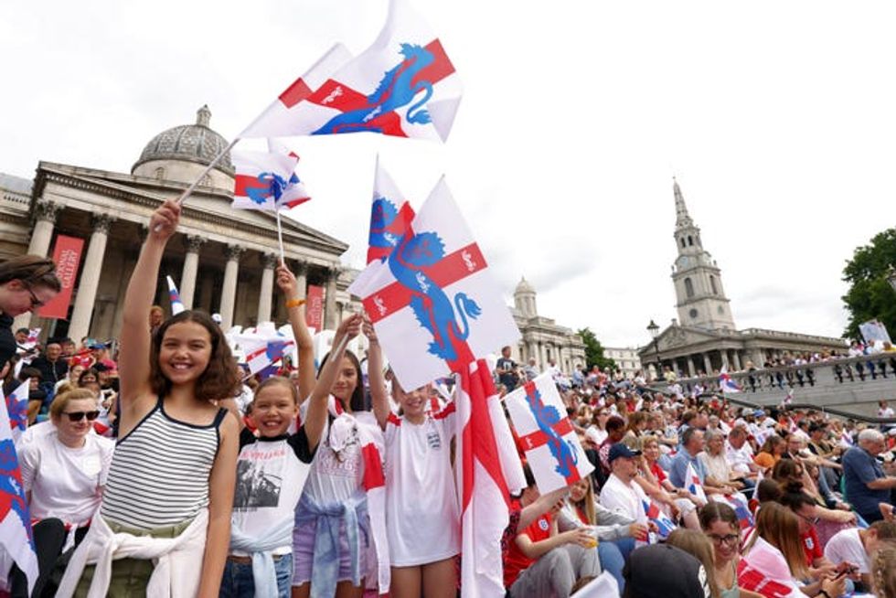 England\u2019s Euro 2022 success \u2013 Trafalgar Square