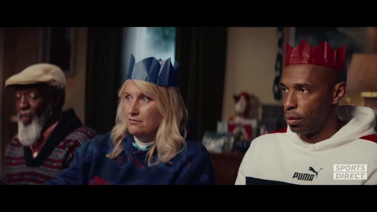 Eric Cantona appears alongside Premier League stars in hilarious Christmas ad