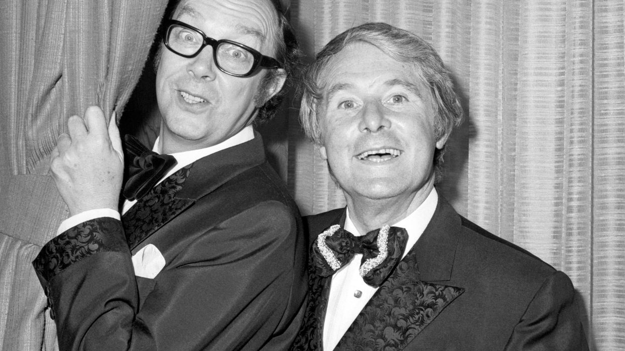 Eric Morecambe and Ernie Wise (PA)