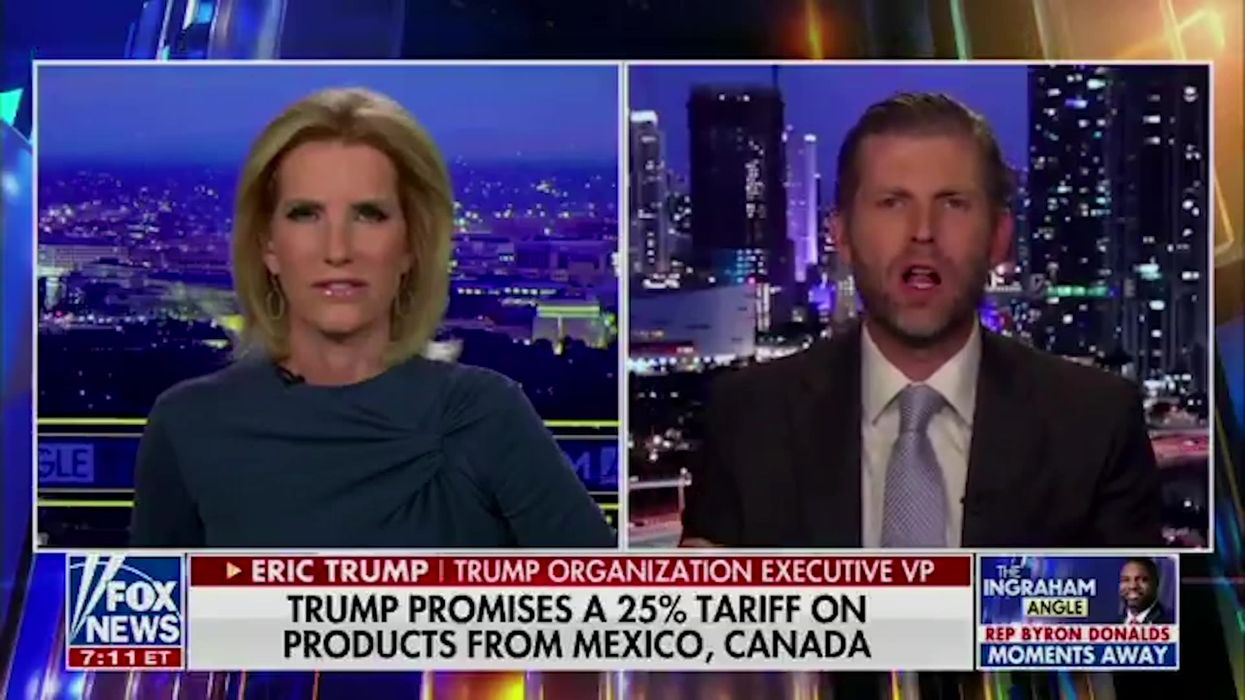 Eric Trump slammed for using offensive slur to describe ICE protestors